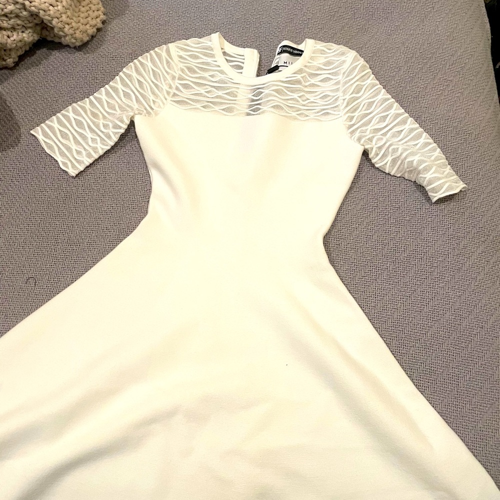 Casual white dress